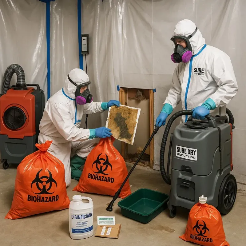 Contaminated Water Handling Protocols process in Harding County, SD